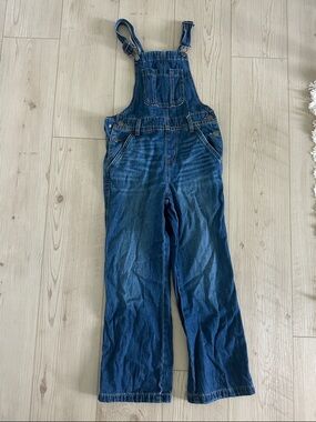 Cat & Jack Indigo Blue Denim Overalls